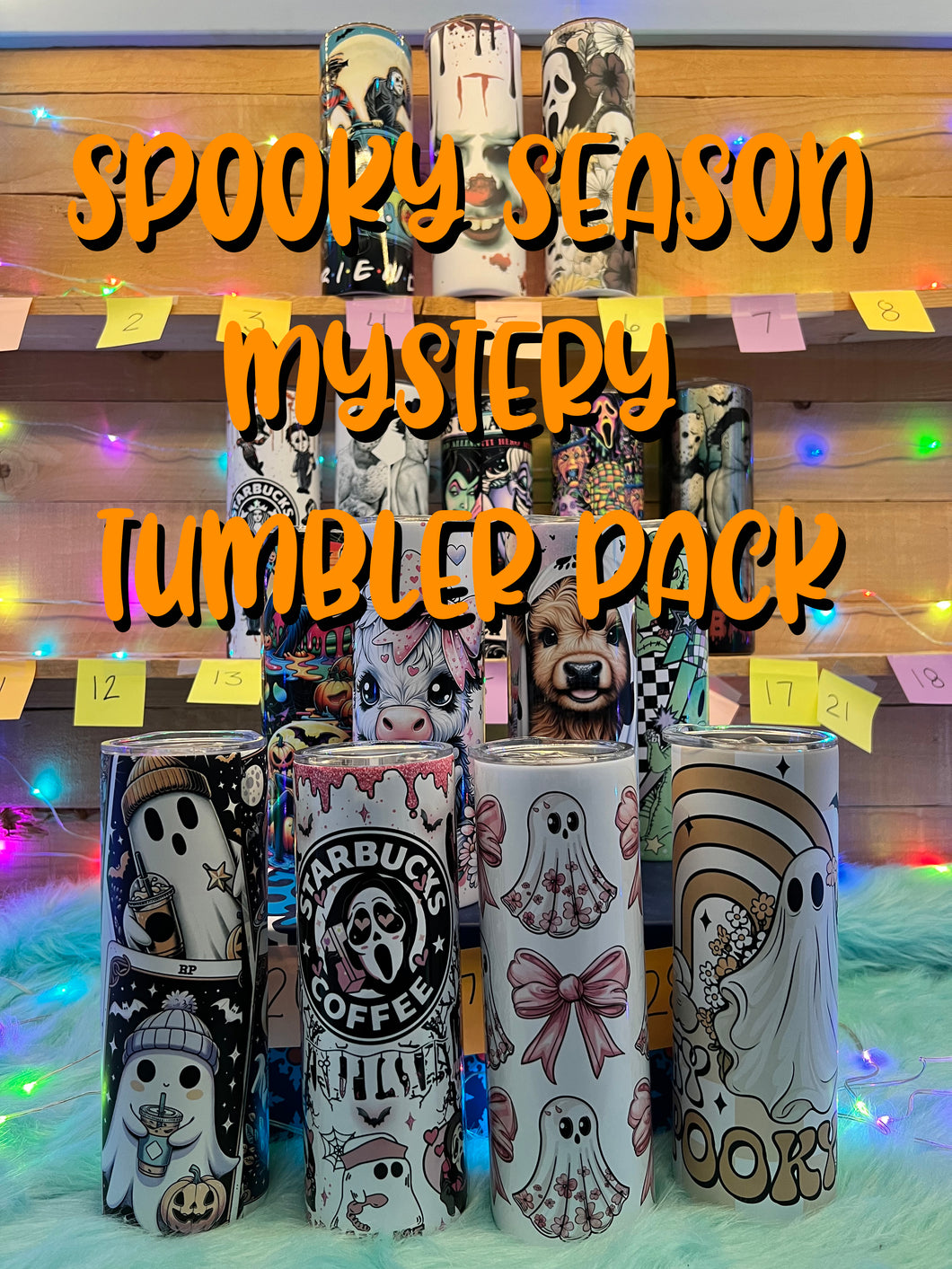 Spooky Season Mystery Tumbler Pack