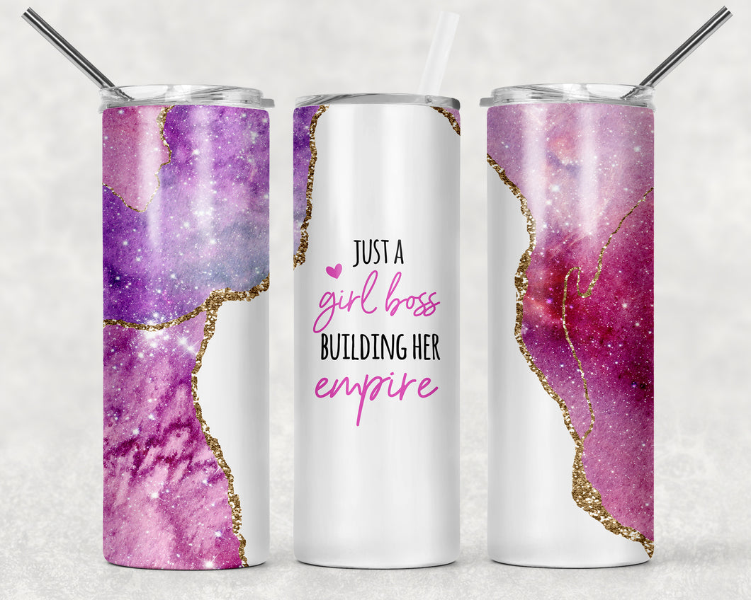 Girl Boss Pink Geode