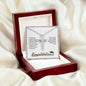 Graduation CZ Cross Necklace