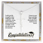 Graduation Faith Cross Necklace