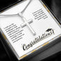 Graduation Cross Necklace