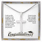 Graduation Cross Necklace