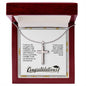Graduation Cross Necklace