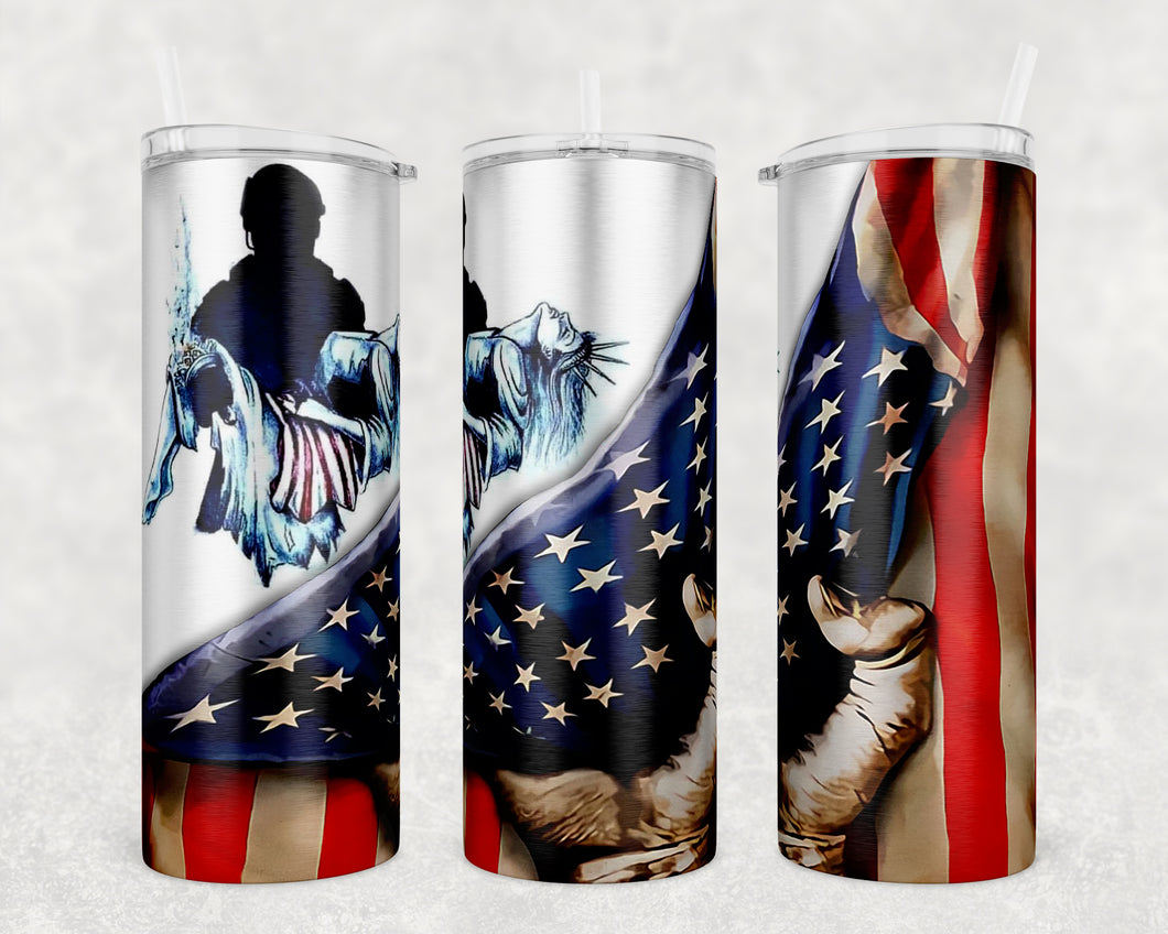 Soldier Carrying Liberty