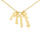 Personalized Multi Name Necklace