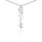 Birth Month Flower Name Necklace