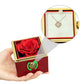 Love Knot with Rotating Rose Gift Box