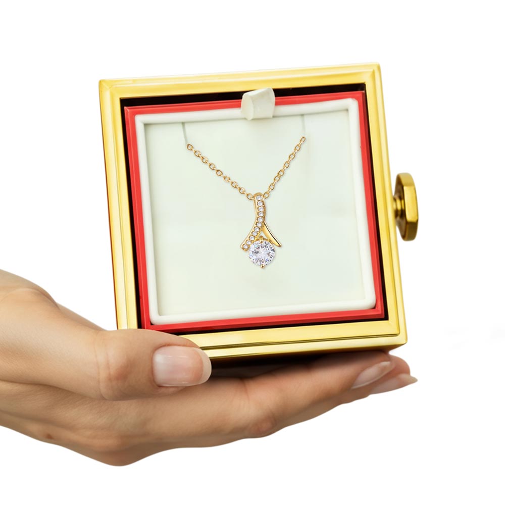 Alluring Beauty with Rotating Rose Gift Box