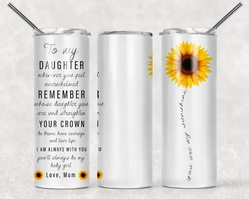 To My Daughter Sunflower