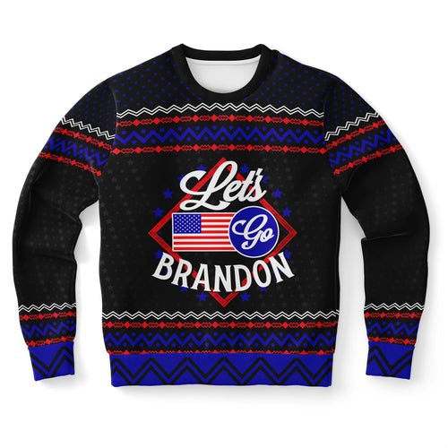 Let's Go Brandon Ugly Christmas Sweatshirt